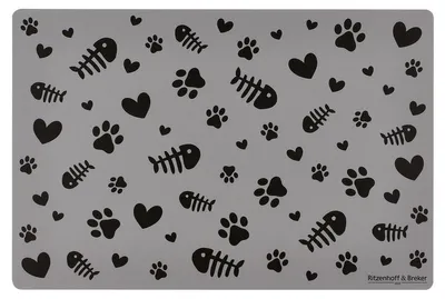 Produktbild von Ritzenhoff & Breker Napfunterlage Mika Cat, Maße: 45 x 30 cm