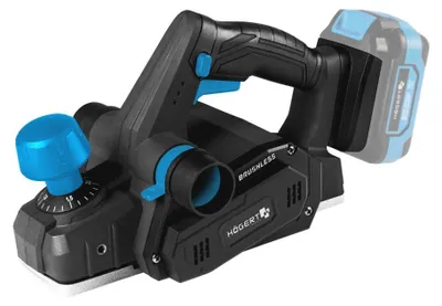 Produktbild von Akku-Hobel 18V bürstenlos Högert Technik, Hobelbreite 82 mm, 16.000 U/min, ohne Akku – Elektrohobel OneAccuSystem