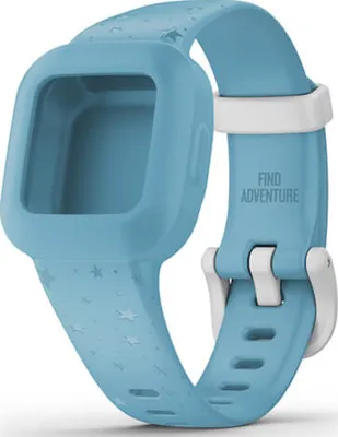 Produktbild von Garmin vivofit jr3 Ersatzarmband Blaues Armband mit Sternen