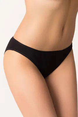 Obrázok produktu pre Vivisence 4003 Dámske nohavičky s nízkym pásom , čierne, S
