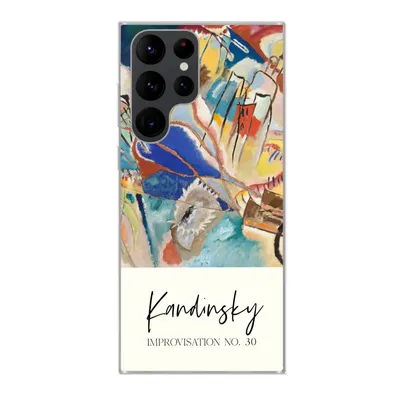 Obrázek produktu pro Kryt na mobilní telefon pro Samsung Galaxy S22 Ultra Improvizace č. 30 - Wassily Kandinsky - Umění Silikonové měkké pouzdro