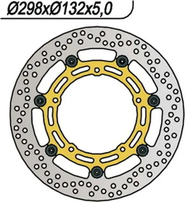 Produktbild von NG Schwimmende Bremsscheibe für YAMAHA
