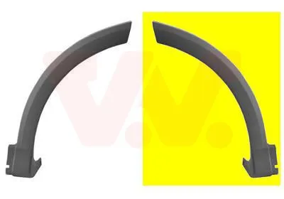 Produktbild von VAN WEZEL Radlauf Verbreiterung Kotflügel für OPEL Corsa C Schrägheck (X01)