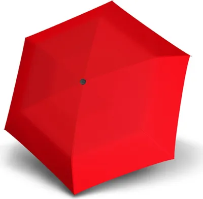 Produktbild von doppler Taschenregenschirm Regenschirm Fiber Havanna Uni Red rot