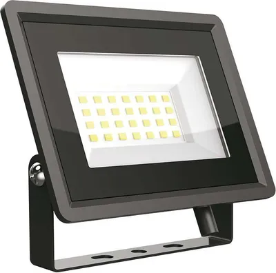 Obrázek produktu pro LED halogenový reflektor V-TAC 20W černý VT-4924 neutrální 1650lm