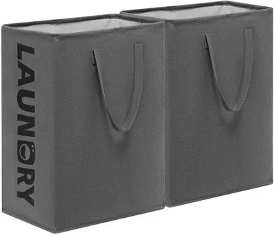 Obrázek produktu pro Malé skládací koše na prádlo 75 l, 60 x 40 x 34 cm, do koupelny, obývacího pokoje