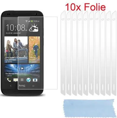 Produktbild von Cadorabo 10x Schutzfolie für HTC DESIRE 700 Display-Schutzfolien in Weiß hochtransparent