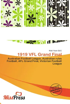 Produktbild von Das Finale der VFL-Saison 1919