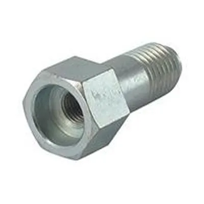 Image de Adaptateur pour tête de fil nylon avec bouton métallique Tecomec - M10 x 1,25 filetage à gauche filetage intérieur