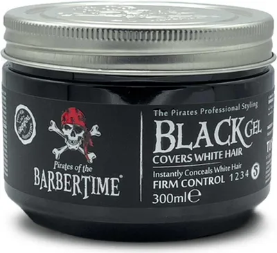 Obrázok produktu pre Barbertime čierny gél 300 ml