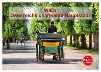Produktbild von Wien - Österreichs charmante Hauptstadt (Wandkalender 2027 DIN A2 quer), CALVENDO Monatskalender
