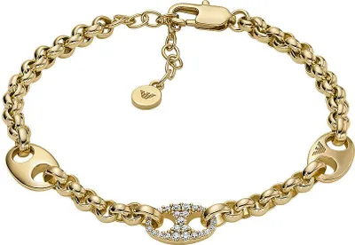 Produktbild von Armbanden Mit Festen Anhängern Emporio Armani Gold Kollektion - frau