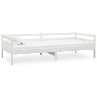 Obrázek produktu pro vidaXL Lehátko bílé masivní borovice 90x200 cm