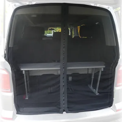Image de Moustiquaire magnétique pour hayon arrière des modèles VW T5, T6 et T6.1 Multivan