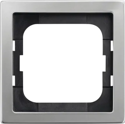Immagine prodotto di Cornice Busch-Jaeger, singola, Pur, acciaio inox, 1 pz.