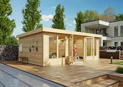 Produktbild von Gartenhaus Cambridge 6,00x4,00 m