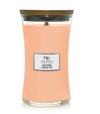 Obrázok produktu pre WoodWick vonná sviečka Veľké kvety Yuzu - 18 cm / ø 10 cm