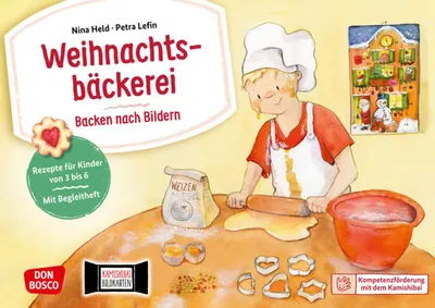Produktbild von Weihnachtsbäckerei: Backen nach Bildern. Kamishibai Bildkartenset