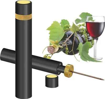 Produktbild von Famanu Tragbare Luftdruck-Weinöffner - Schnell und Effizient für Zuhause und Unterwegs