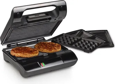 Zdjęcie produktu dla Princess 117002, Czarny, Prostokątny, Patelnia grillowa, 230 x 130 mm, Zasilanie, 800 W