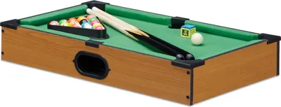 Produktbild von relaxdays Tischbillard grün