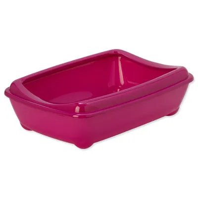 Obrázek produktu pro Toaleta MAGIC CAT Economy s okrajem červená 42 cm 1 ks