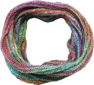Produktbild von Schlauchschal - Loopschal - 33 cm bunt - Regenbogen