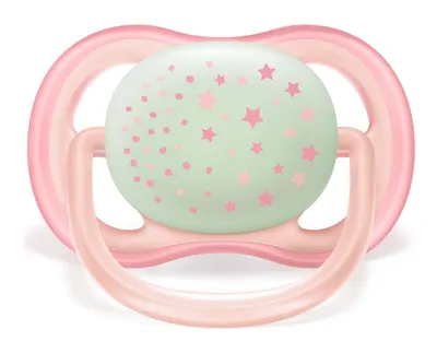 Produktbild von Philips AVENT Ultra air SCF376/12 Schnuller, Ultraweicher Schnuller, Kieferorthopädisch, Silikon, Junge/Mädchen, Spülmaschinenbeständig