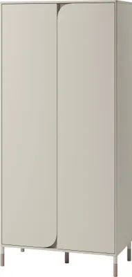 Produktbild von Kleiderschrank HARMONY HR-01 Schrank 92x201x50 cm für Mädchen 2 Türen Kaschmir/Trüffel