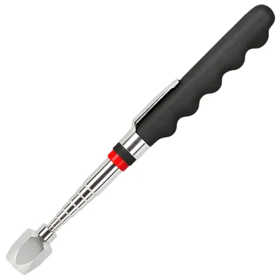 Obrázok produktu pre KRUMAD teleskopický magnet 18–77,5 cm – magnetický zdvihák s silou 16 lb z nehrdzavejúcej ocele a zinku – vysúvací magnetický zdvihák pre dielňu, automobil a domácnosť