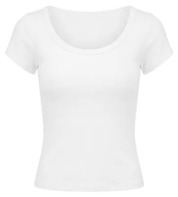 Image de T-shirt pour femmes DULCEY - blanc, taille XS