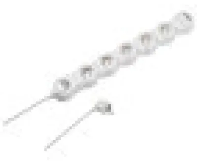 Produktbild von ViVanco™EBLS 5W2USBF Stromverlängerung 1,4 m 5 Steckdose(n) Innen Weiß