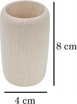 Immagine prodotto di Tazza in legno per bambini piccolo cuoco portamatite organizzatore