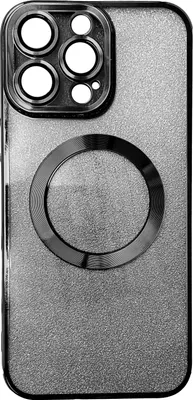 Produktbild von Glamour Back Cover Mag für Apple iPhone 16 Black (21215)