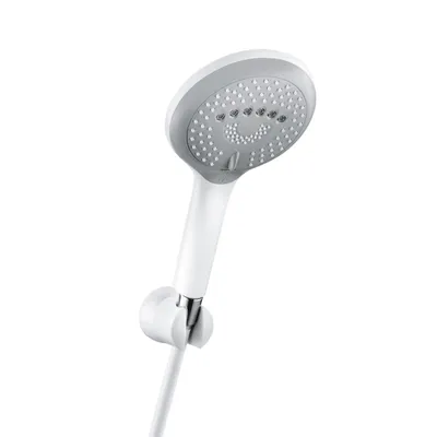 Produktbild von Kludi KLUDI FRESHLINE Wannen-Brause-Set 3S mit Schlauch weiß/chrom