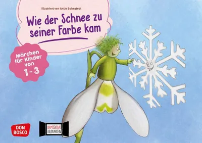 Produktbild von Wie der Schnee zu seiner Farbe kam. Kamishibai Bildkartenset.
