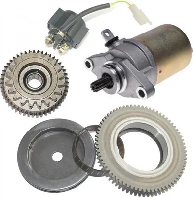 Produktbild von ELEKTROSTARTER ANLASSER RITZEL Set für ZNEN ZN50QT-32C 50 2T