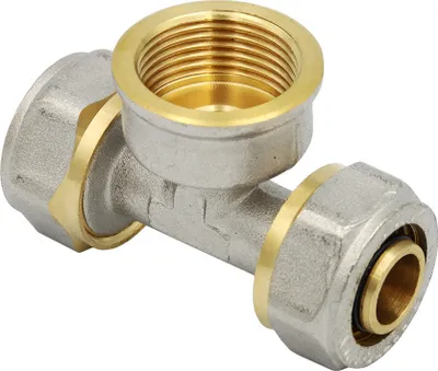 Produktbild von Klemmring Schraubfitting T-Stück 20x2 mm 3/4 Zoll Innengewinde