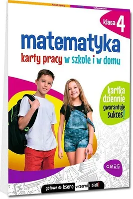 Zdjęcie produktu dla Matematyka. Karty pracy. Klasa 4