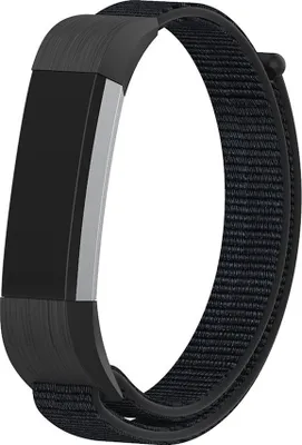 Produktbild von Strap-it® Fitbit Alta / Alta HR Nylonarmband (Schwarz)