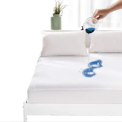 Obrázek produktu pro Nepromokavý chránič matrace - rozměry 180x200cm - nepromokavý potah matrace - chránič matrace - antialergický proti roztočům a plísním - prodyšný v různých