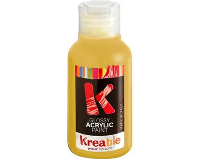Obrázek produktu pro Akrylová barva 100 ml zlatá