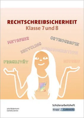 Image de Rechtschreibsicherheit Klasse 7 und 8 - Schülerarbeitsheft