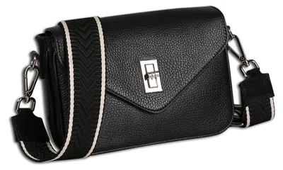 Immagine prodotto di Borsa a tracolla piccola Toscanto nera 22x15x5 cm OTT851US1