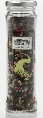 Immagine prodotto di Pepe misto Casa Rinaldi in barattolo di conservazione a vite 90g