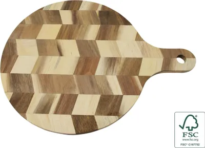 Produktbild von Svenska Living Schneidebrett Akazienholz Servierplatte 40x30cmbraun