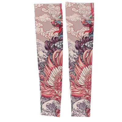Image de Manchettes avec UPF 50+ - Refroidissant, Protection UV, Respirant, Sans couture, Pour hommes et femmes, Taille unique