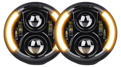 Immagine prodotto di Fari, illuminazione a LED, diverse modalità, 2 fari