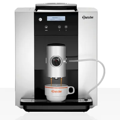 Produktbild von Bartscher EASY Black 250 /190080 Vollautomatische Espressomaschine, Integriertes Mahlwerk, Milchaufschäumer