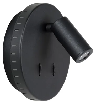 Produktbild von LED Spot Strahler Metall 3000 K 400 lm verstellbar Schwarz Modern